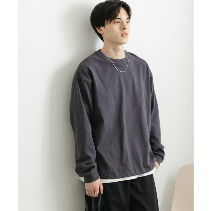新品 スリーピースリーピー ユニセックスモールリブガウン(チャコールグレー)F メンズ