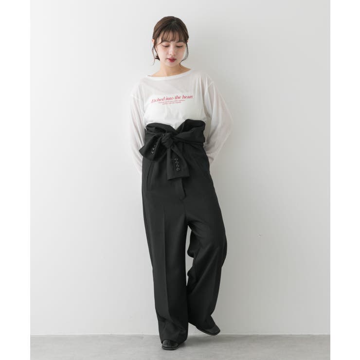 【完売必至】ALICE+OLIVIA サテン ワイド ジャンプスーツ 24AMSPA12]THE SHINZONE(ザ シンゾーン)NOTCHED LAPEL JUMP
