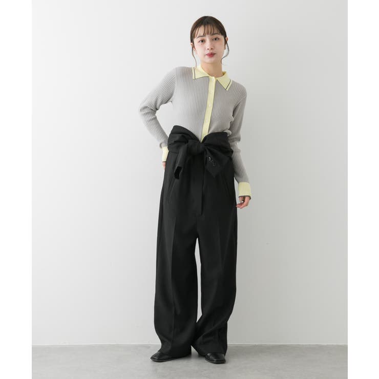 【完売必至】ALICE+OLIVIA サテン ワイド ジャンプスーツ 24AMSPA12]THE SHINZONE(ザ シンゾーン)NOTCHED LAPEL JUMP