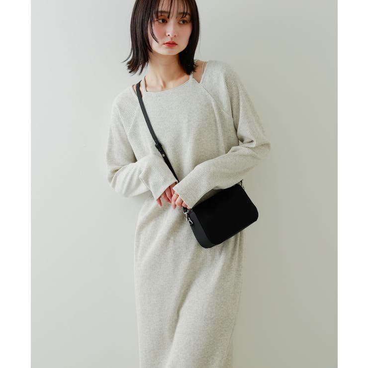 デザインネックカットワンピース[品番：UBRW0012718]｜SENSE OF