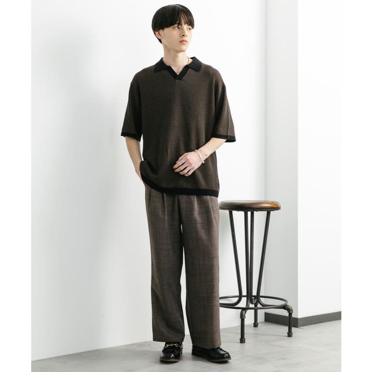 ユニセックス』ミックススキッパーニット[品番：UBRW0012912