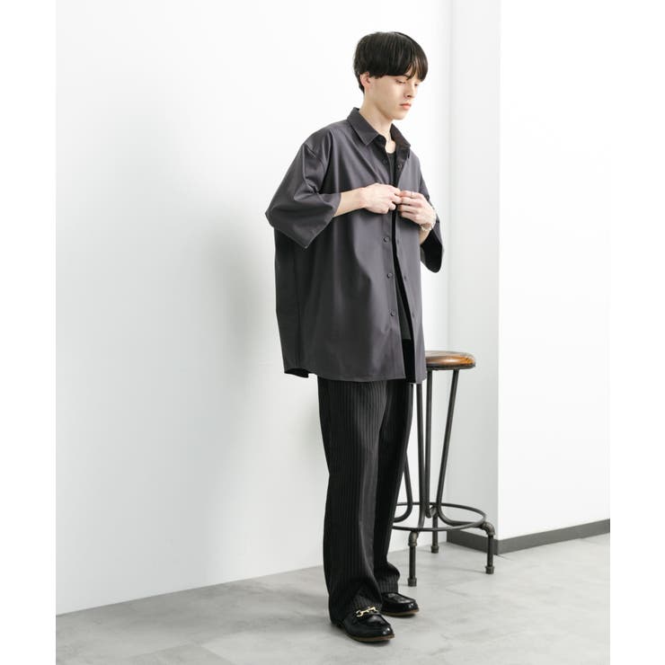 ユニセックス』エクストラルーズショートスリーブシャツ[品番
