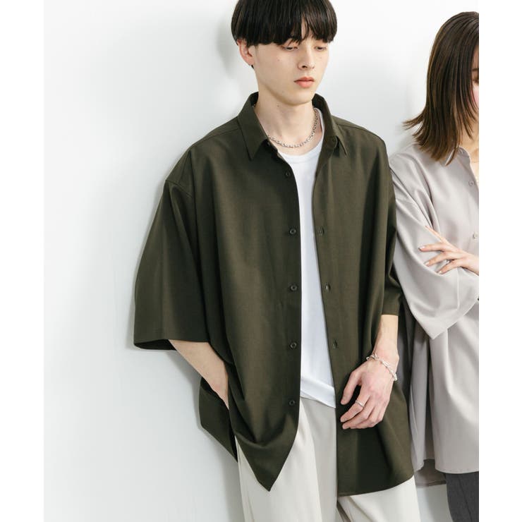 ユニセックス』エクストラルーズショートスリーブシャツ[品番
