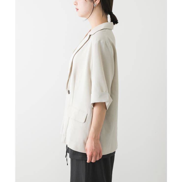 UR TECH DRYLUXE』リネンライクジャケット[品番：UBRW0012868