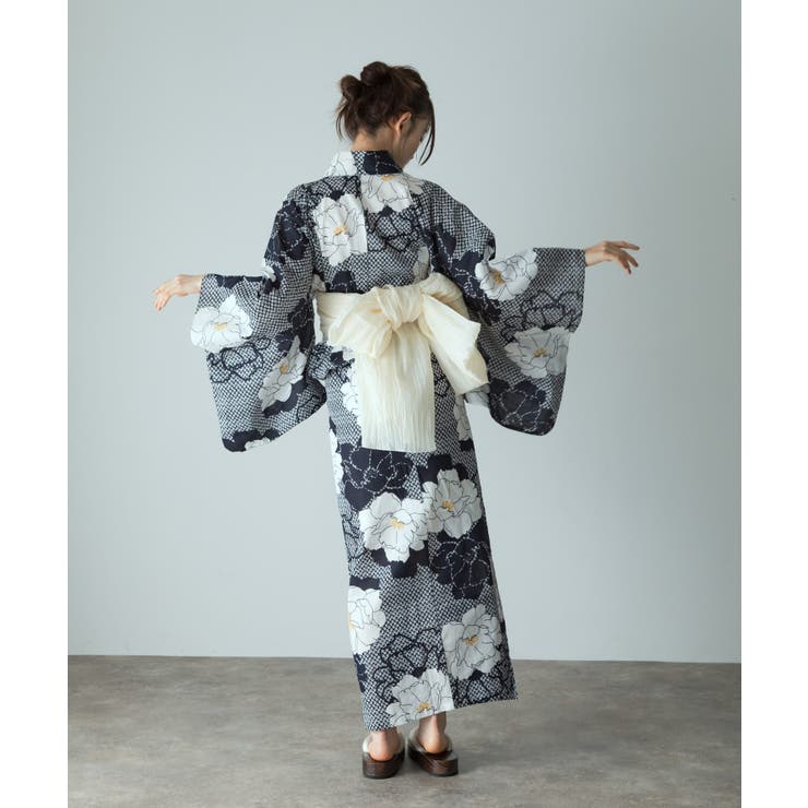 SENSE OF PLACE｜浴衣2点セットA(変織紅梅) | Rakuten Fashion