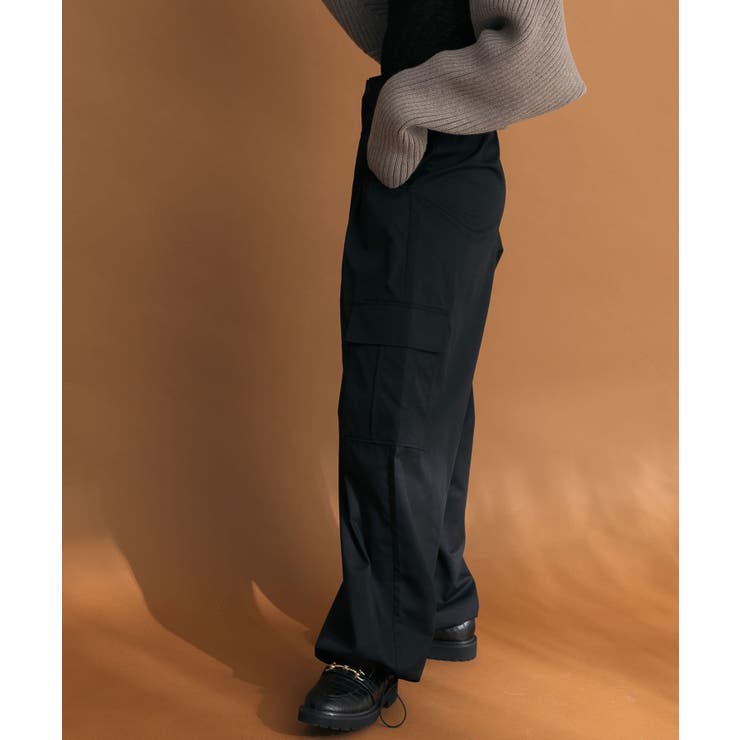 サイドポケットワイドカーゴパンツ[品番：UBRW0009755]｜SENSE
