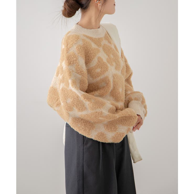Acne Studios フラワーポンチョ