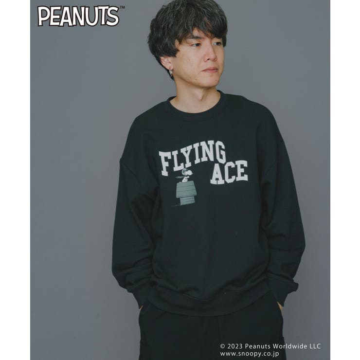 ユニセックス』『PEANUTS(ピーナッツ)』スウェットシャツ[品番