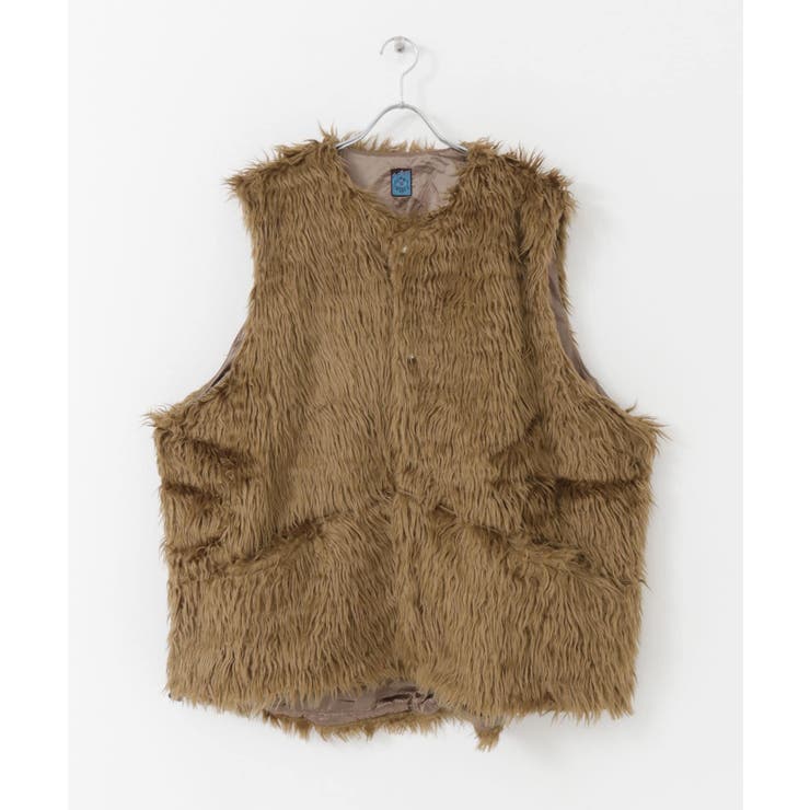 curly fleece biggest vest[品番：UBRW0009862]｜SENSE OF PLACE