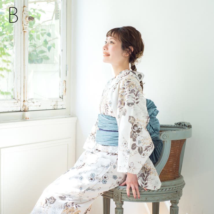 浴衣 3点セット maru&times;utatane[品番：SNBW0009117]｜utatane 
