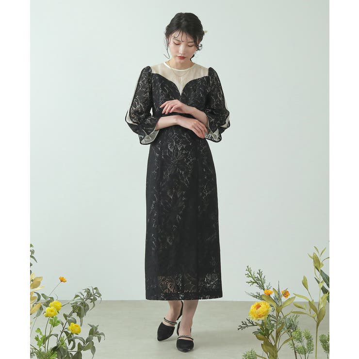 レース オーガンジー 異素材[品番：BECW0010364]｜kana（カナ）のレディースファッション通販｜SHOPLIST（ショップリスト）