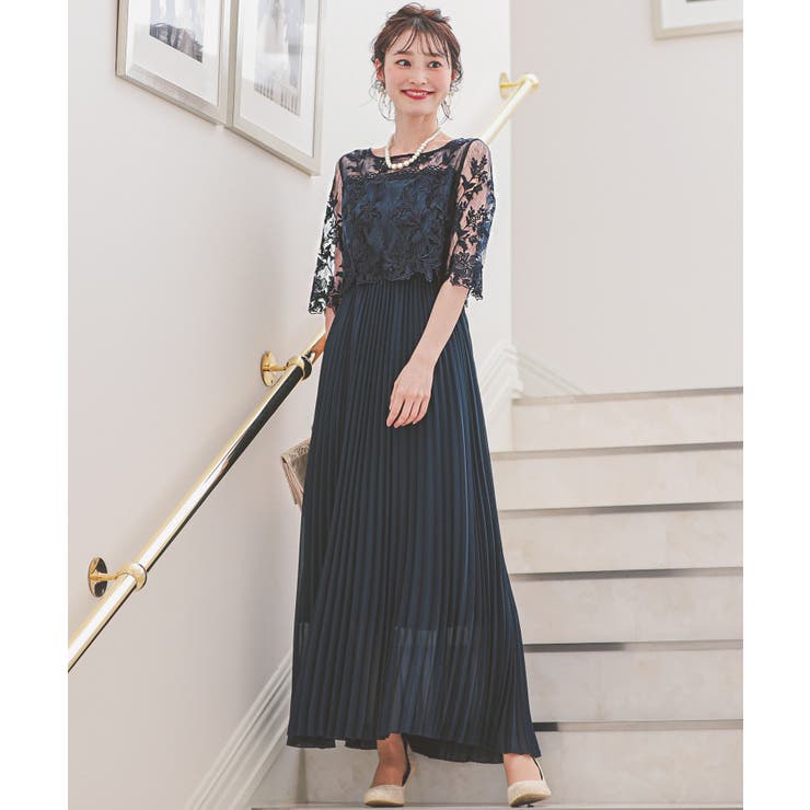 フラワー 刺繍 レース[品番：BECW0000965]｜kana（カナ）の