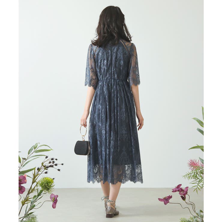 レース ドレス ワンピースドレス[品番：BECW0001151]｜kana