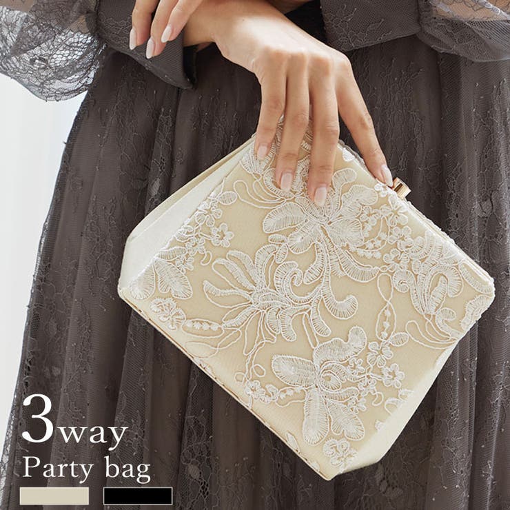 結婚式 パーティーバック ハンドバッグ[品番:BECW0001225 結婚式 パーティーバック ハンドバッグ[品番:BECW0001225