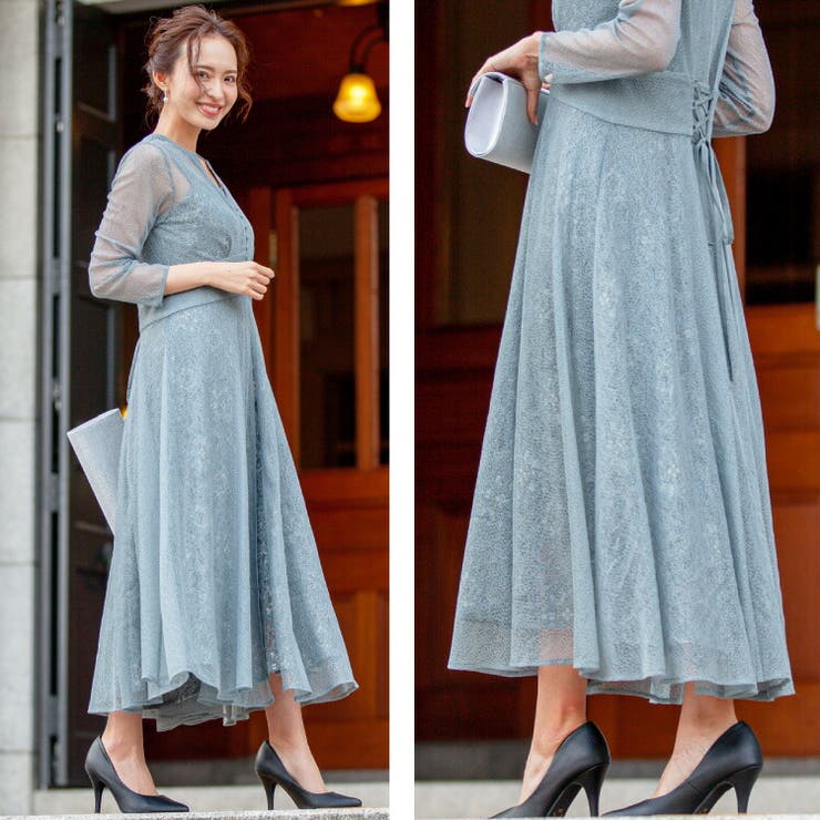 キーネック 2Way レース[品番：BECW0001908]｜kana（カナ）の