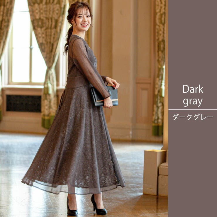 キーネック 2Way レース[品番：BECW0001908]｜kana（カナ）の