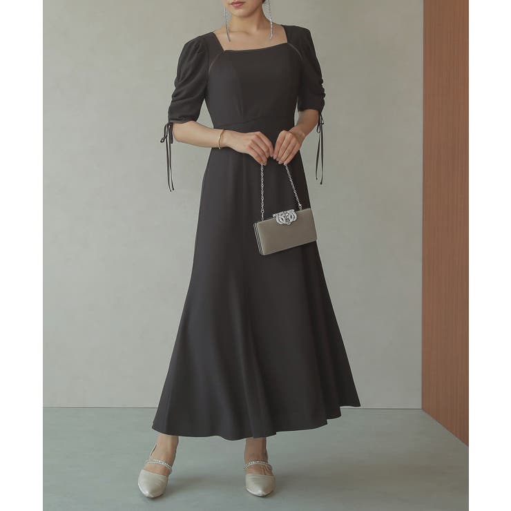 ワンピースドレス 結婚式 ワンピース[品番：BECW0010182]｜kana