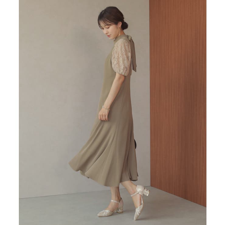 ワンピースドレス 結婚式 ワンピース[品番：BECW0010204]｜kana