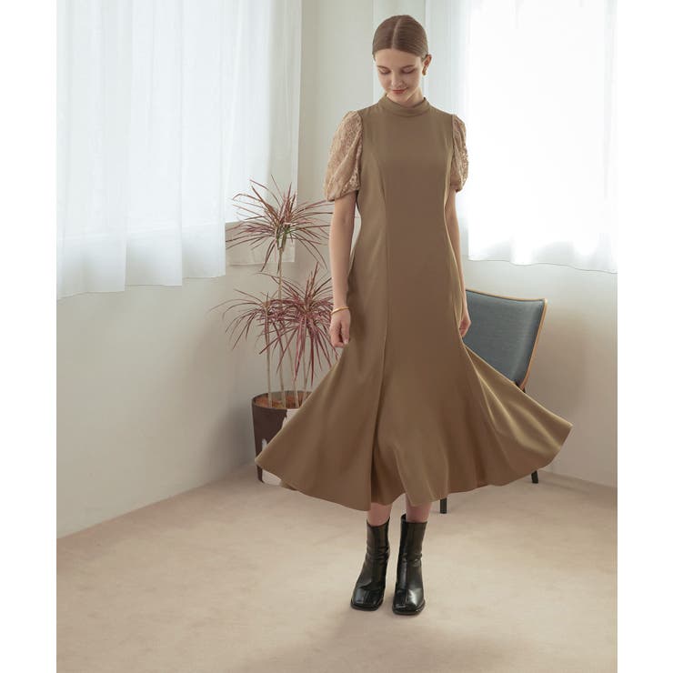 ワンピースドレス 結婚式 ワンピース[品番：BECW0010204]｜kana