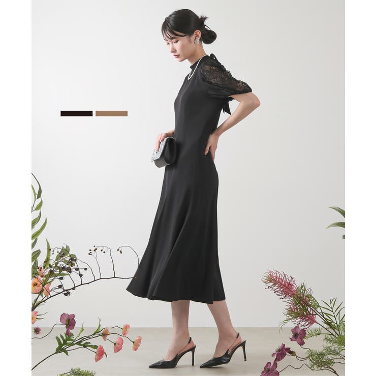 ワンピースドレス 結婚式 ワンピース[品番：BECW0010204]｜kana