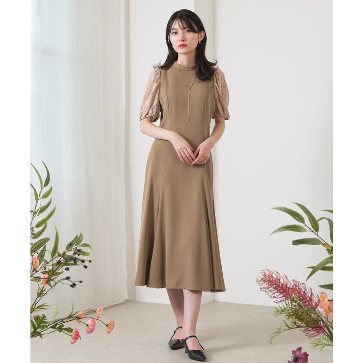 ワンピースドレス 結婚式 ワンピース[品番：BECW0010204]｜kana