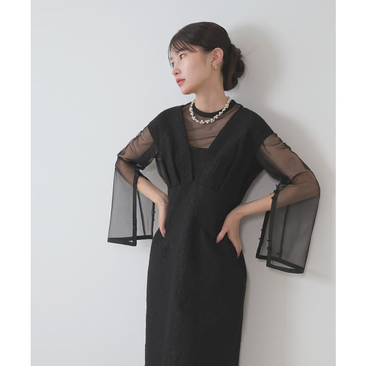 【在庫有】 新作 結婚式[品番：BECW0010313]｜kana（カナ パーティードレス スーツ・フォーマル・ドレス