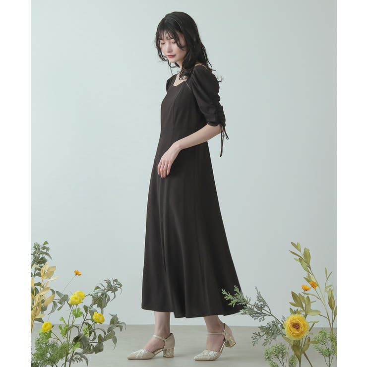 ワンピースドレス 結婚式 ワンピース[品番：BECW0010182]｜kana