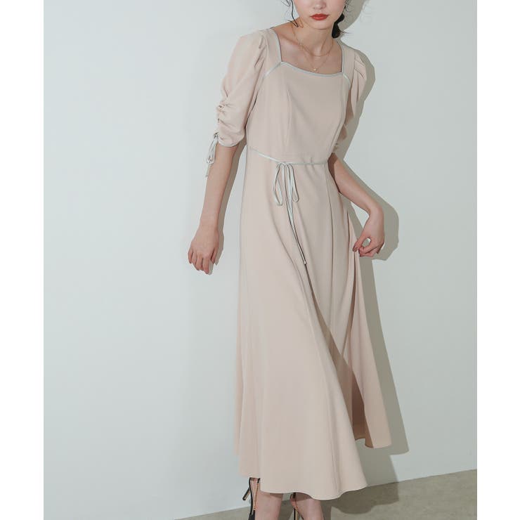 ワンピースドレス 結婚式 ワンピース[品番：BECW0010182]｜kana
