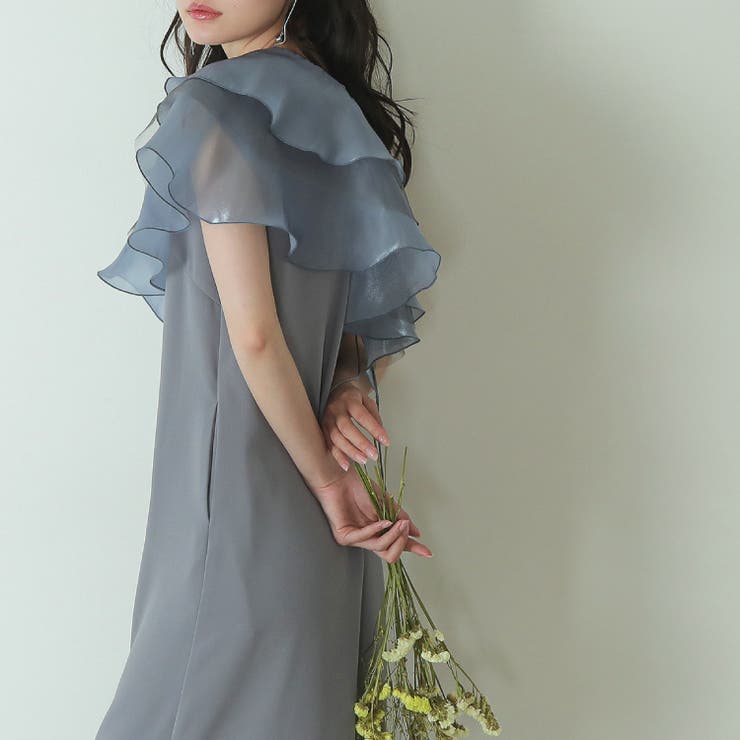パーティードレス 結婚式 ロング[品番：BECW0010383]｜kana