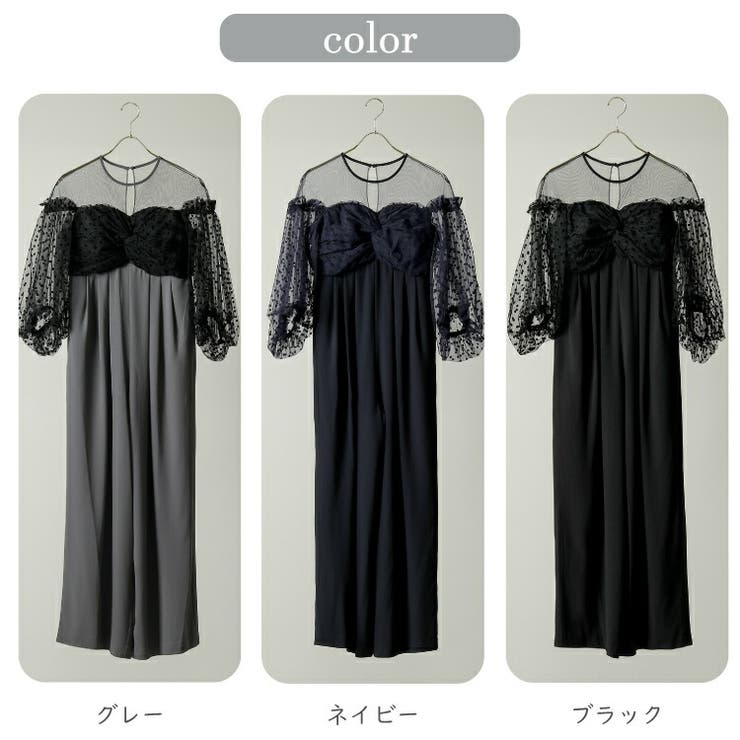 新作 パンツドレス パーティードレス | kana | 詳細画像2