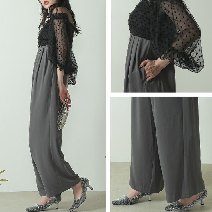 新作 パンツドレス パーティードレス | kana | 詳細画像6