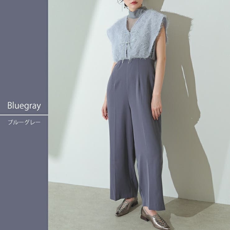 パンツドレス パーティードレス 結婚式[品番：BECW0010408