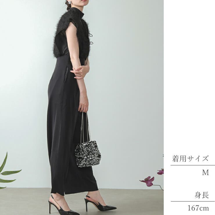 パンツドレス パーティードレス 結婚式[品番：BECW0010408