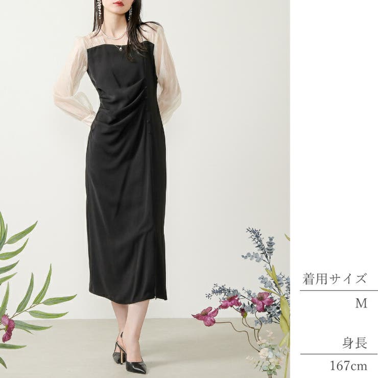 新作 パーティードレス 結婚式[品番：BECW0010405]｜kana（カナ