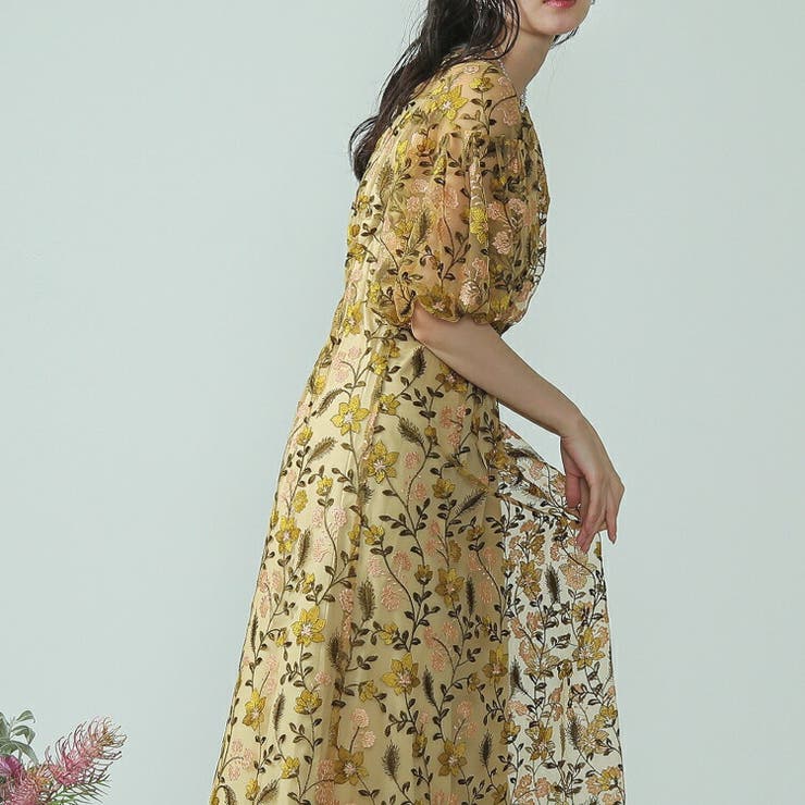 オケージョン ドレス 結婚式[品番：BECW0010414]｜kana（カナ