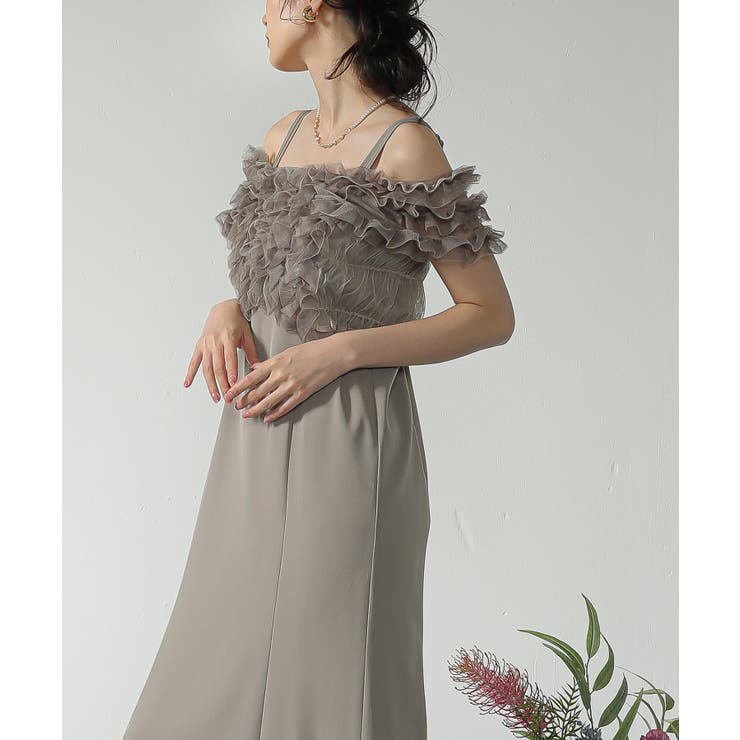 オケージョン ドレス 結婚式[品番：BECW0010415]｜kana（カナ