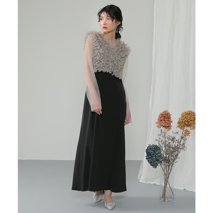 オケージョン ドレス 結婚式[品番：BECW0010415]｜kana（カナ