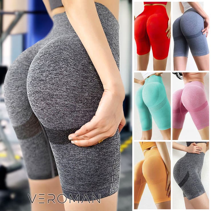 ショートレギンス レディース スポーツ | VEROMAN FIT | 詳細画像1 