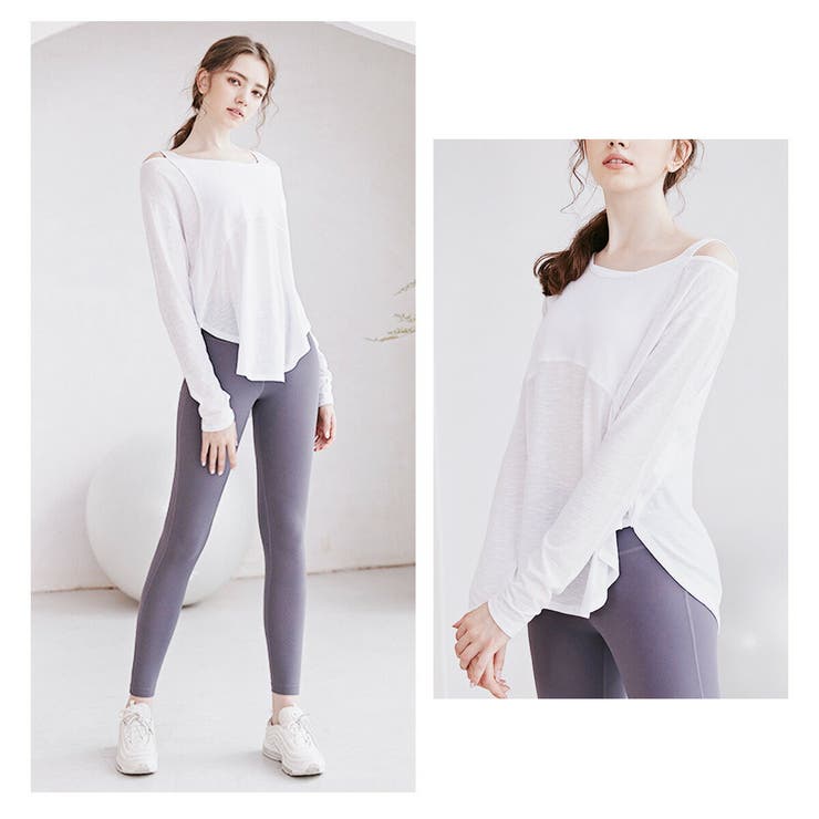 ヨガウェア トップス ロング丈 | VEROMAN FIT | 詳細画像4 