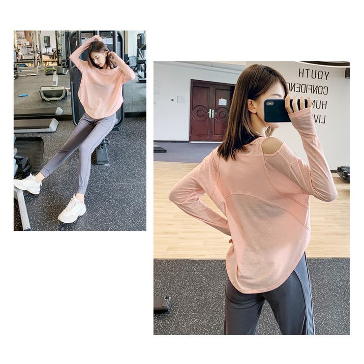 ヨガウェア トップス ロング丈 | VEROMAN FIT | 詳細画像6 