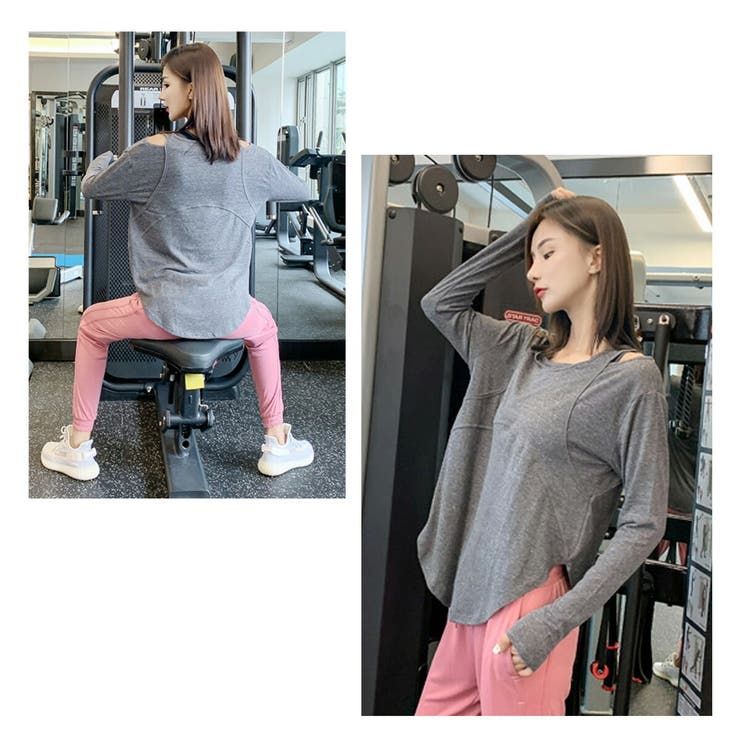 ヨガウェア トップス ロング丈 | VEROMAN FIT | 詳細画像8 