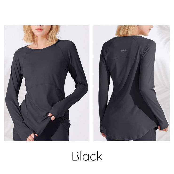 ヨガ トップス 長袖 | VEROMAN FIT | 詳細画像7 