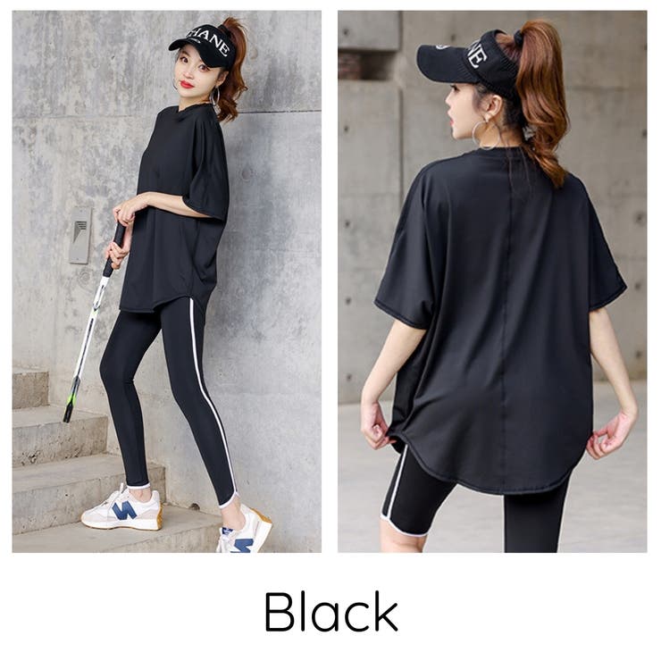 ヨガウェア トップス 半袖[品番：VERW0000404]｜VEROMAN FIT
