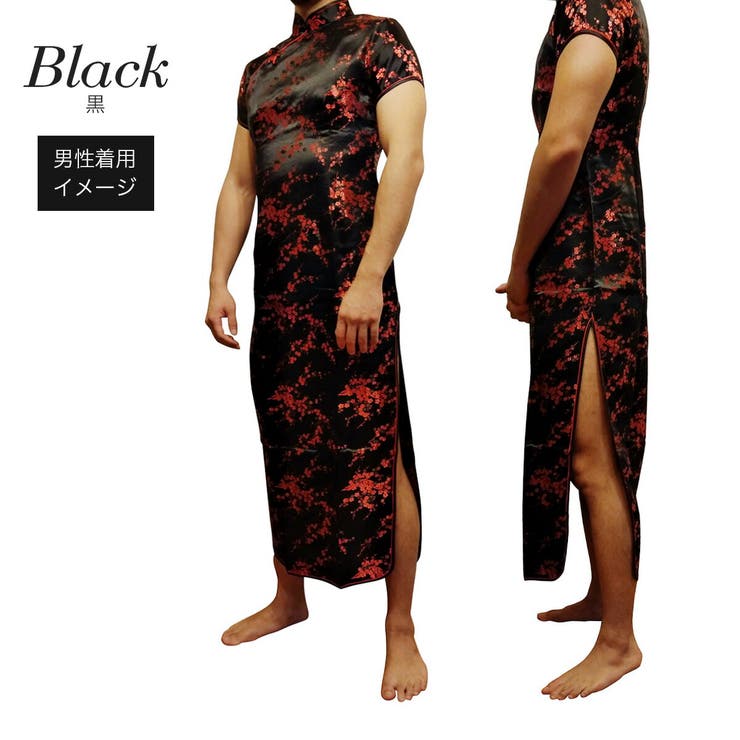 コスプレ 大きいサイズ 女装 チャイナドレス メンズ Veroman  | VEROMAN FIT | 詳細画像7 