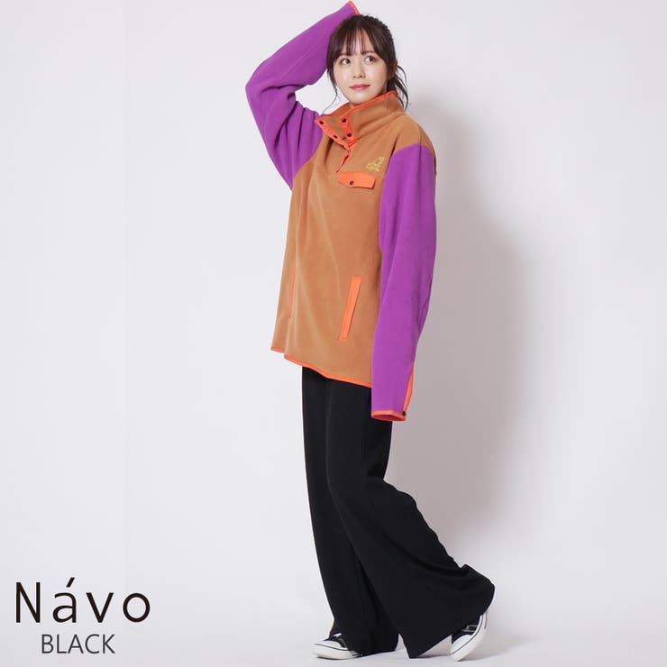 Navo×KANGOL REWARDコラボ リブテレコパンツ | LIVERTINEAGE | 詳細画像2 