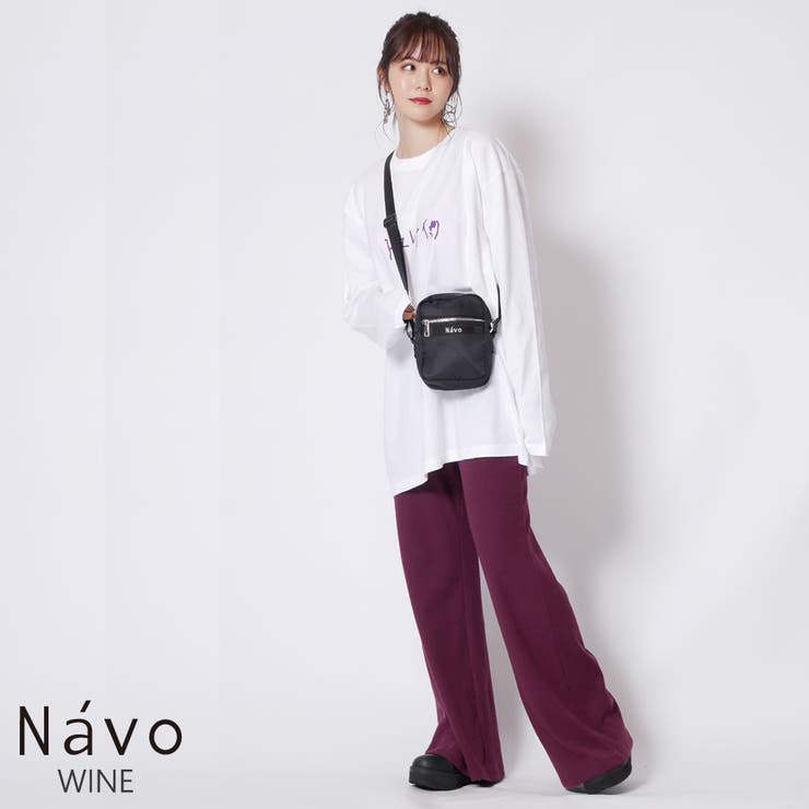 Navo×KANGOL REWARDコラボ リブテレコパンツ | LIVERTINEAGE | 詳細画像11 