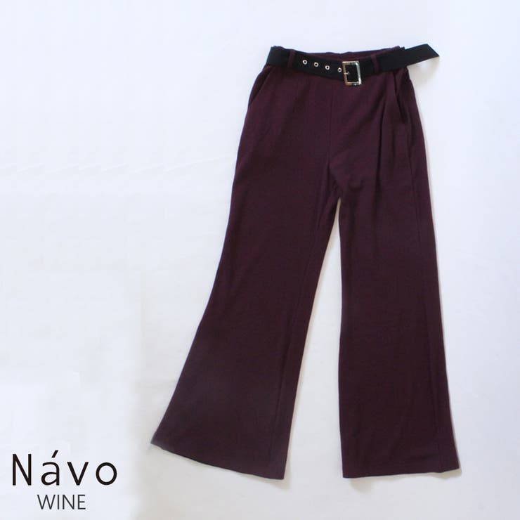 Navo×KANGOL REWARDコラボ リブテレコパンツ | LIVERTINEAGE | 詳細画像20 