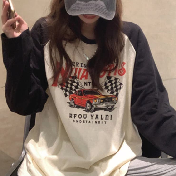 ロンT レディース ラグランスリーブ | VICTORIA | 詳細画像8 