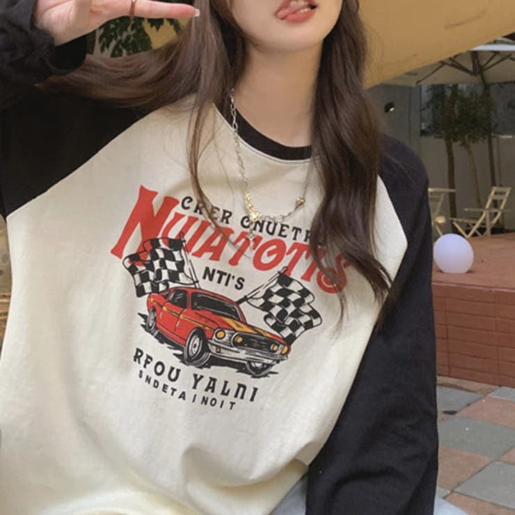 ロンT レディース ラグランスリーブ | VICTORIA | 詳細画像9 