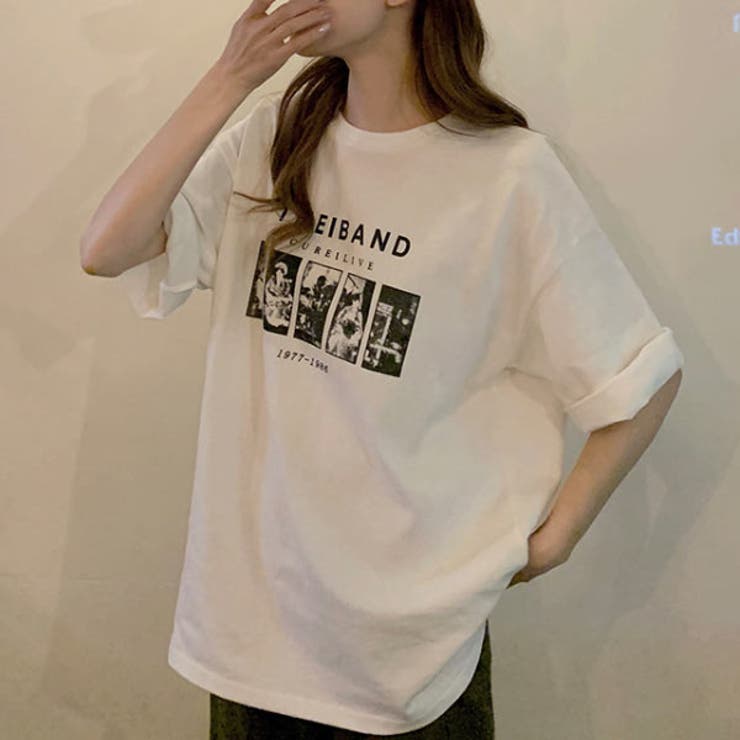 Tシャツ　チュニック　韓国ファッション